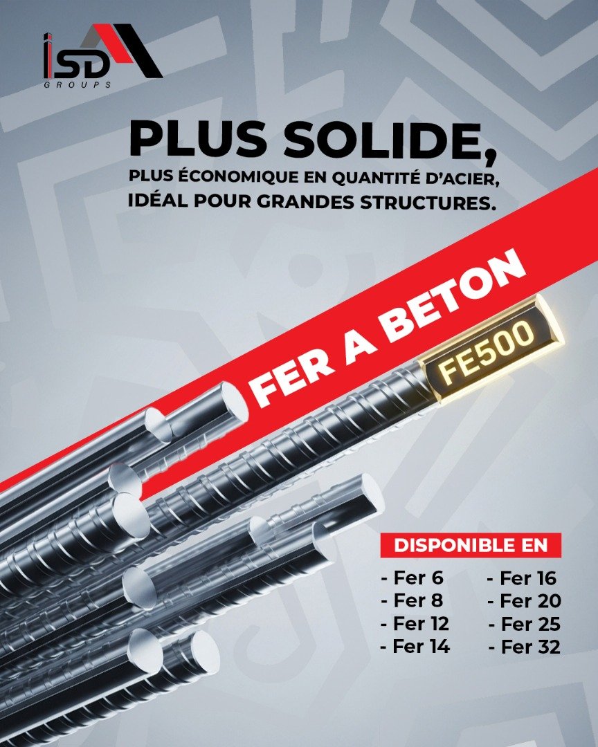 Fer à béton 16 mm — aperçu