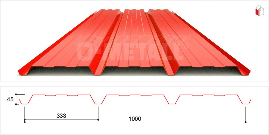 O-METALL-Trapezblech-45-333-3-P-Produktdetail-Skizze